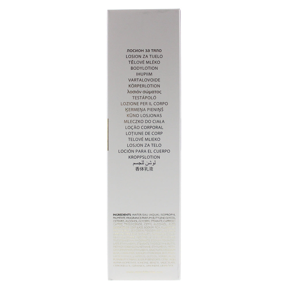 Oscar De La Renta Bella Blanca Body Lotion 200ml - Ingredients