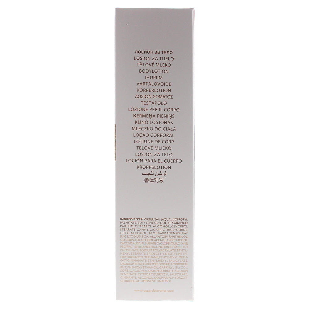Oscar De La Renta Bella Rosa Body Lotion 200ml