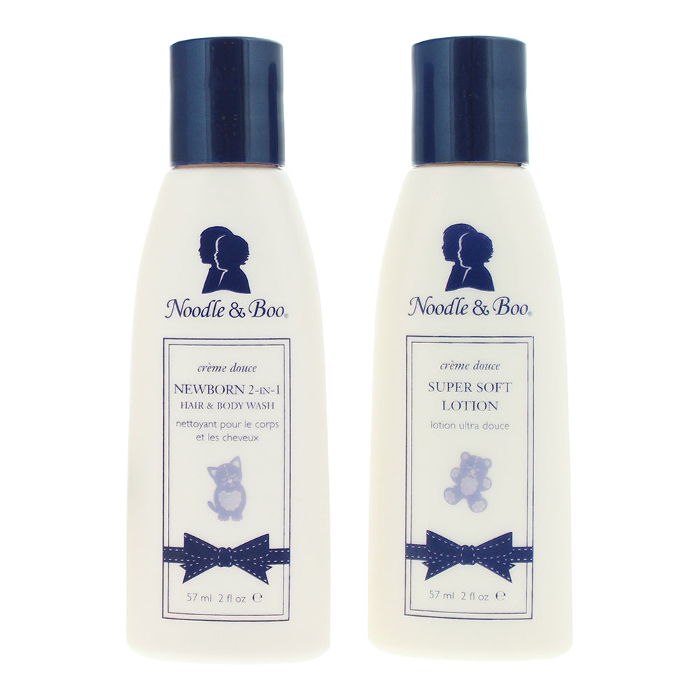 Noodle & Boo Bundle of Joy 2 Piece Gift Set: Super Soft Lotion 60ml - Newborn Ha - Product