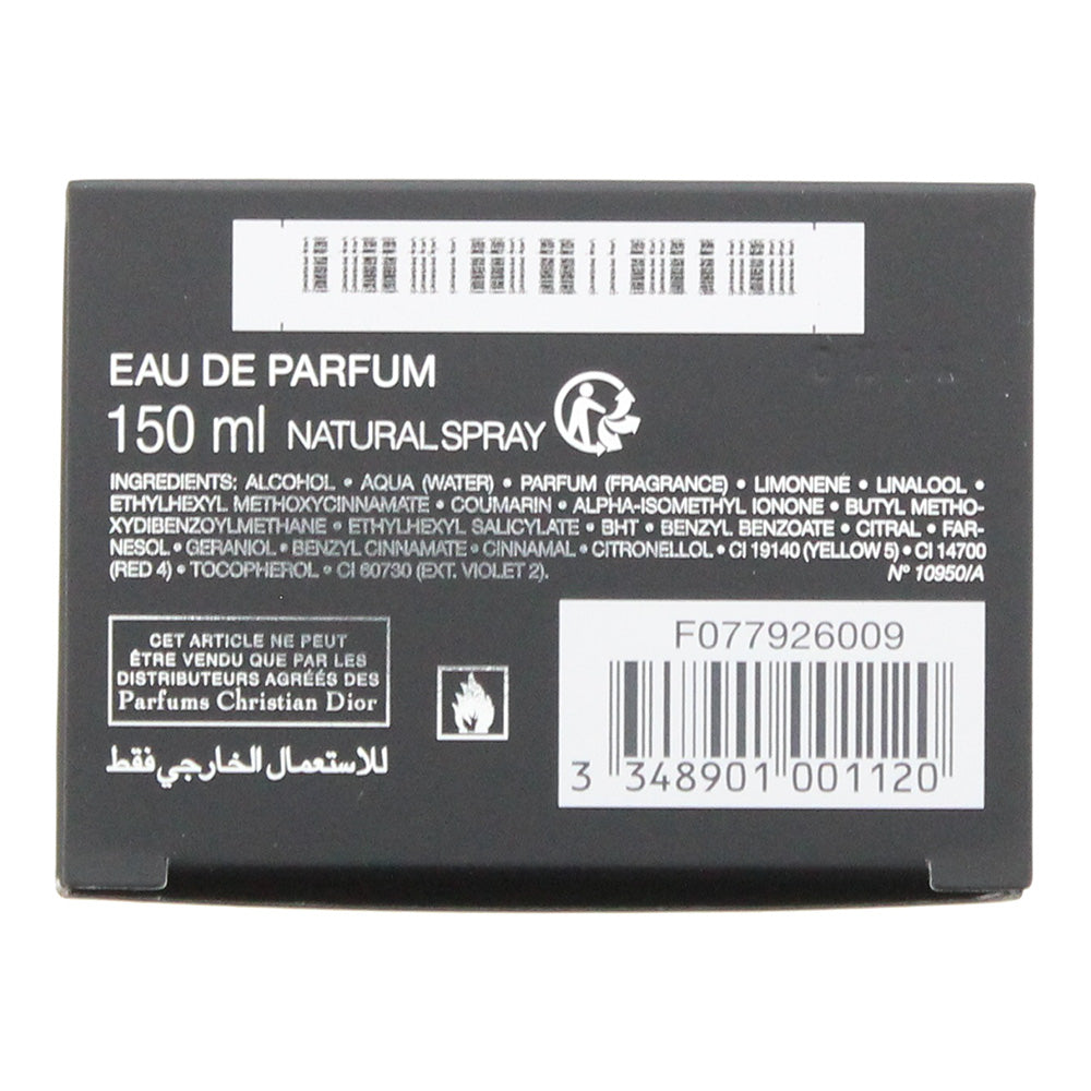 Dior Homme Intense Eau De Parfum 150ml