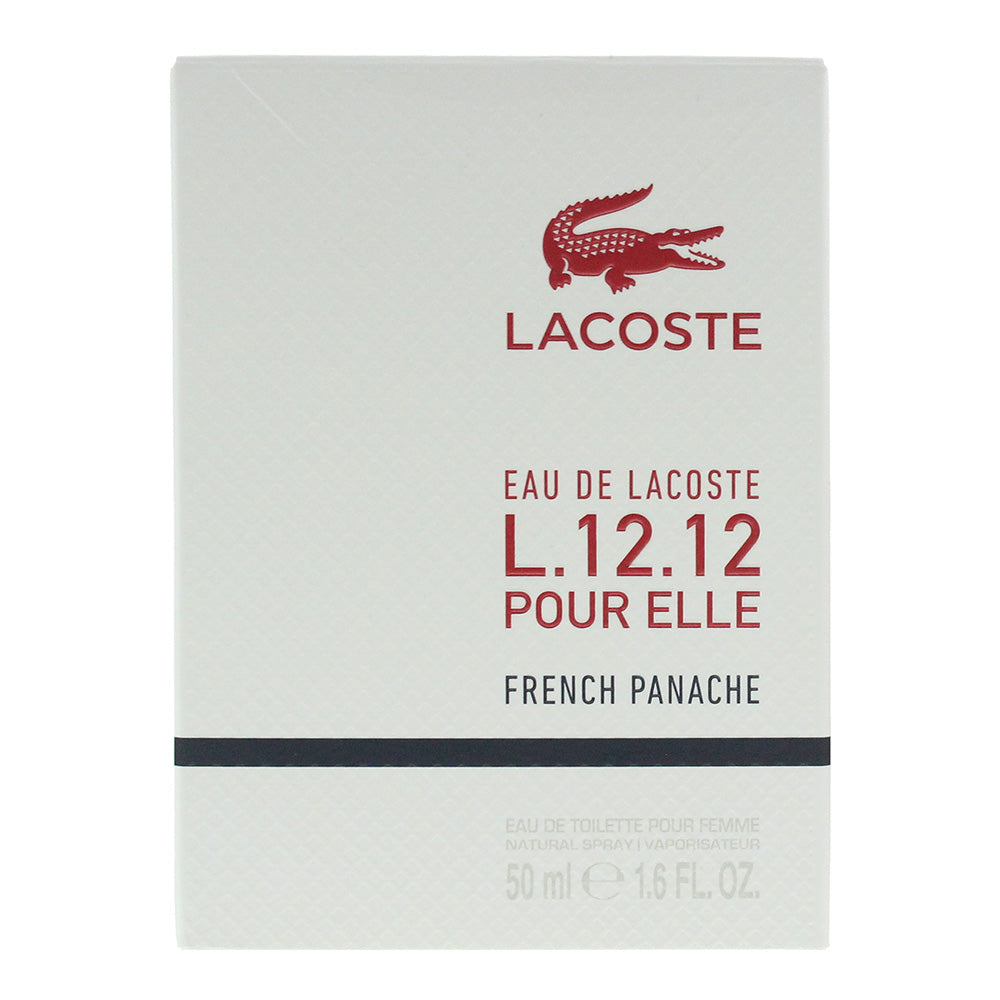 Lacoste Eau de Lacoste L.12.12 Pour Elle French Panache Eau de Toilette 50ml - Box