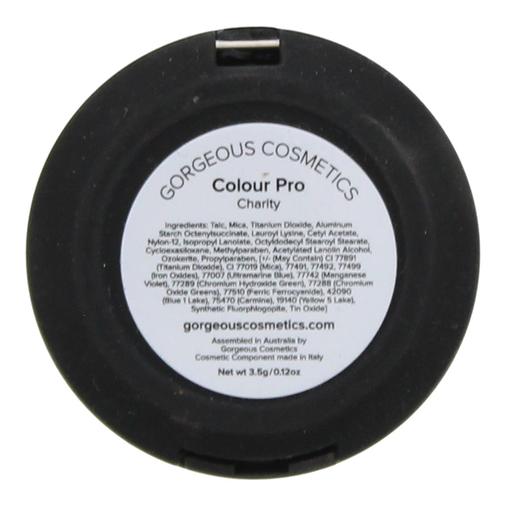 Gorgeous Cosmetics Colour Pro Charity Eyeshadow 3.5g