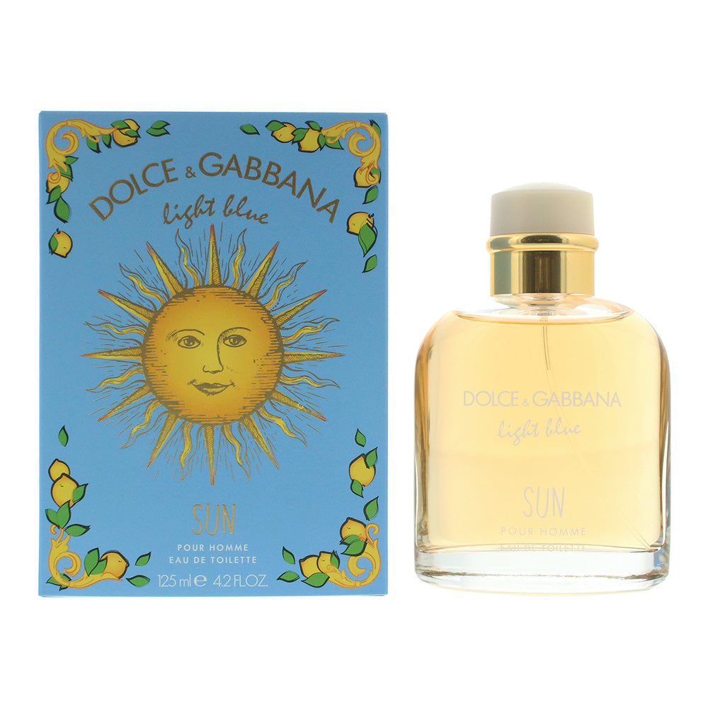 Dolce & Gabbana Light Blue Sun Pour Homme Eau De Toilette 125ml