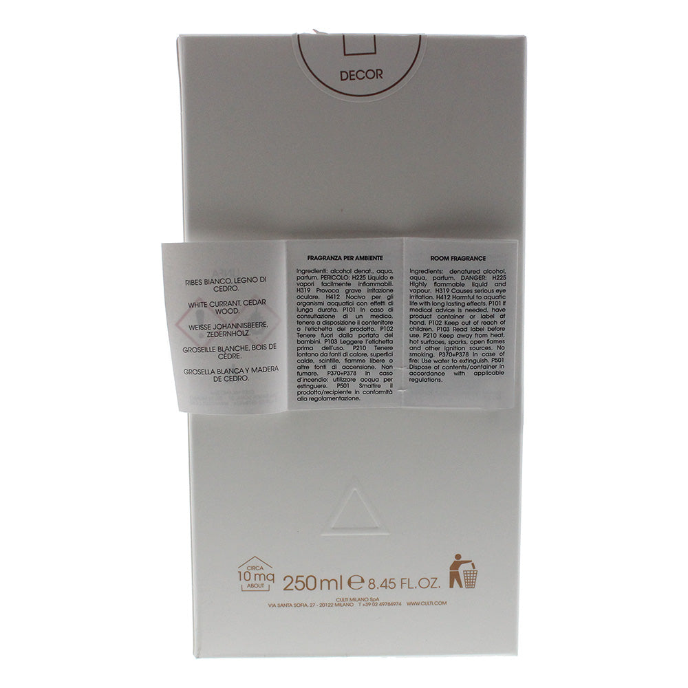 Culti Milano Decor Linfa Diffuser 250ml