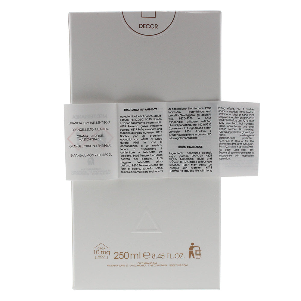 Culti Milano Decor Mediterranea Diffuser 250ml