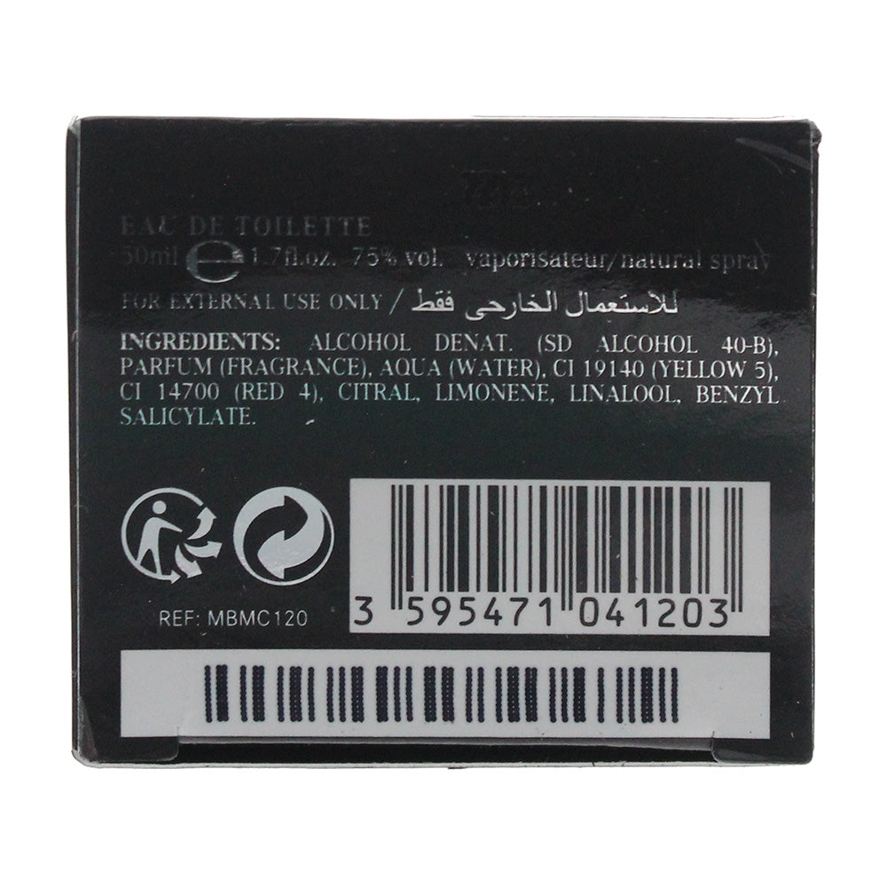 Mercedes Benz Club Black Eau De Toilette 50ml
