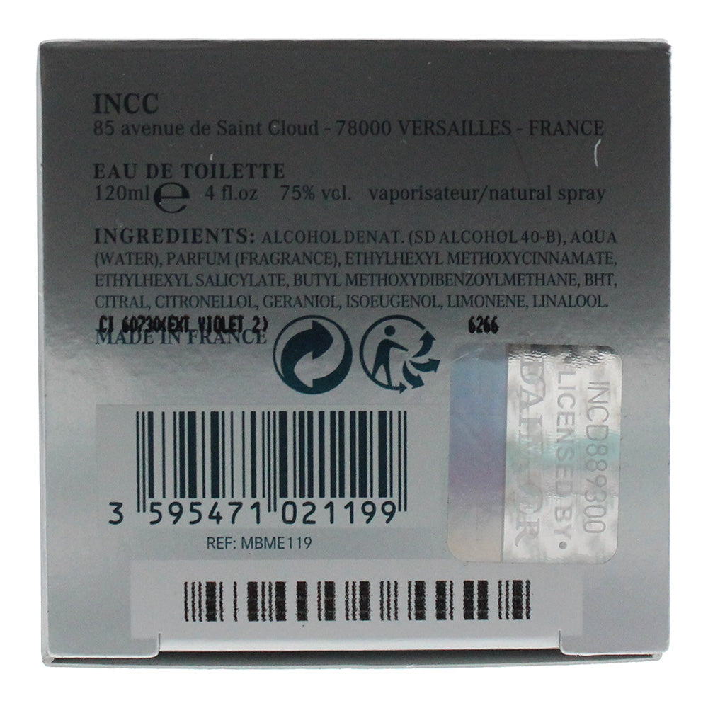 Mercedes Benz Cologne Eau De Toilette 120ml