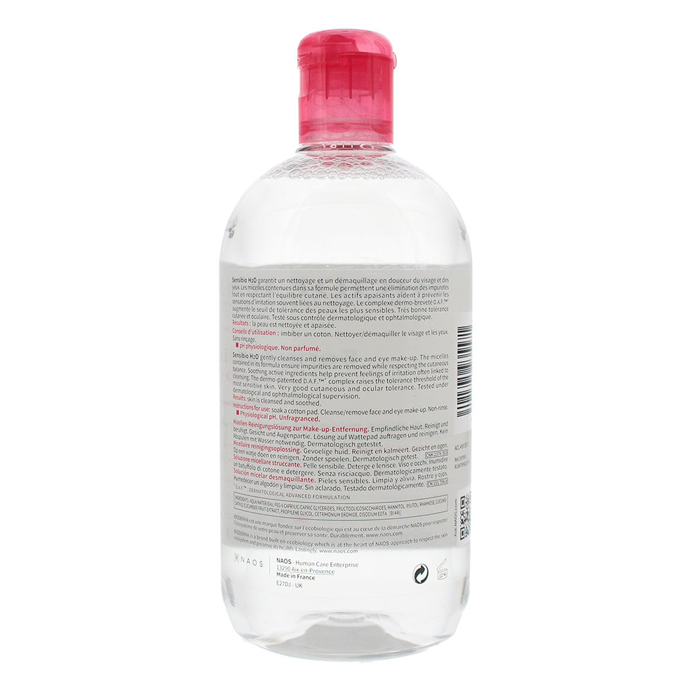 Bioderma Sensibio H2O Make-Up Remover 500ml