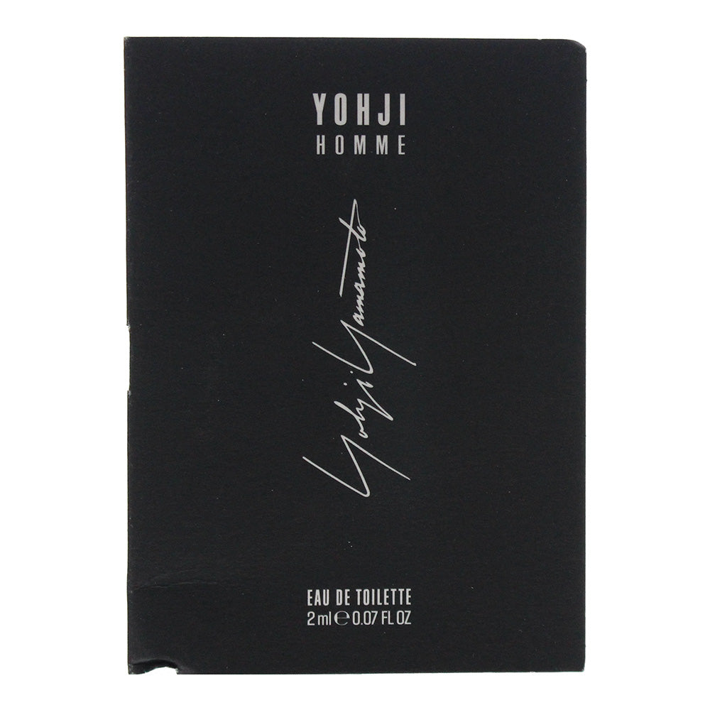 Yohji Yamamoto Yohji Homme Vial Eau de Toilette 2ml - Box