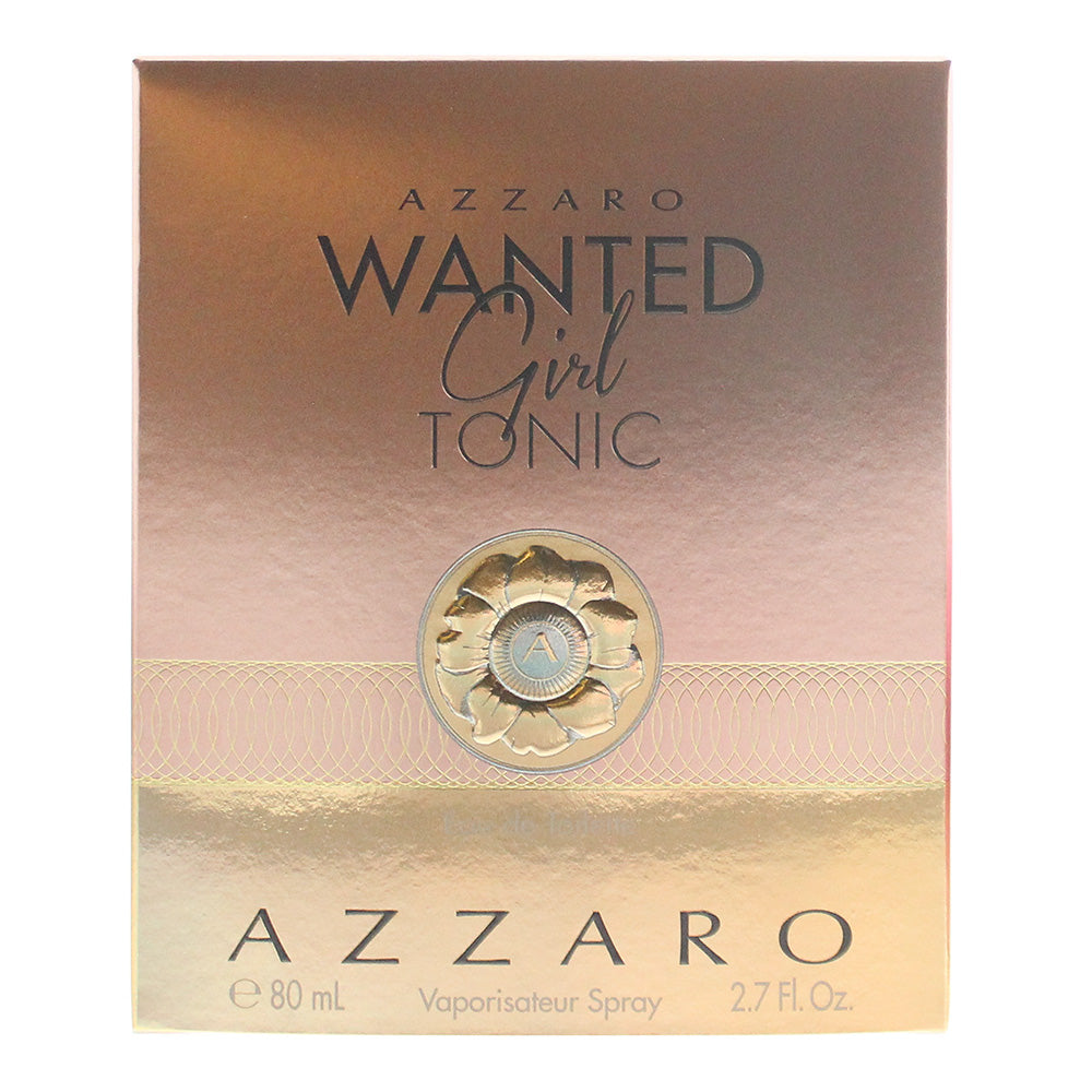 Azzaro Wanted Girl Tonic Eau de Toilette 80ml - Box