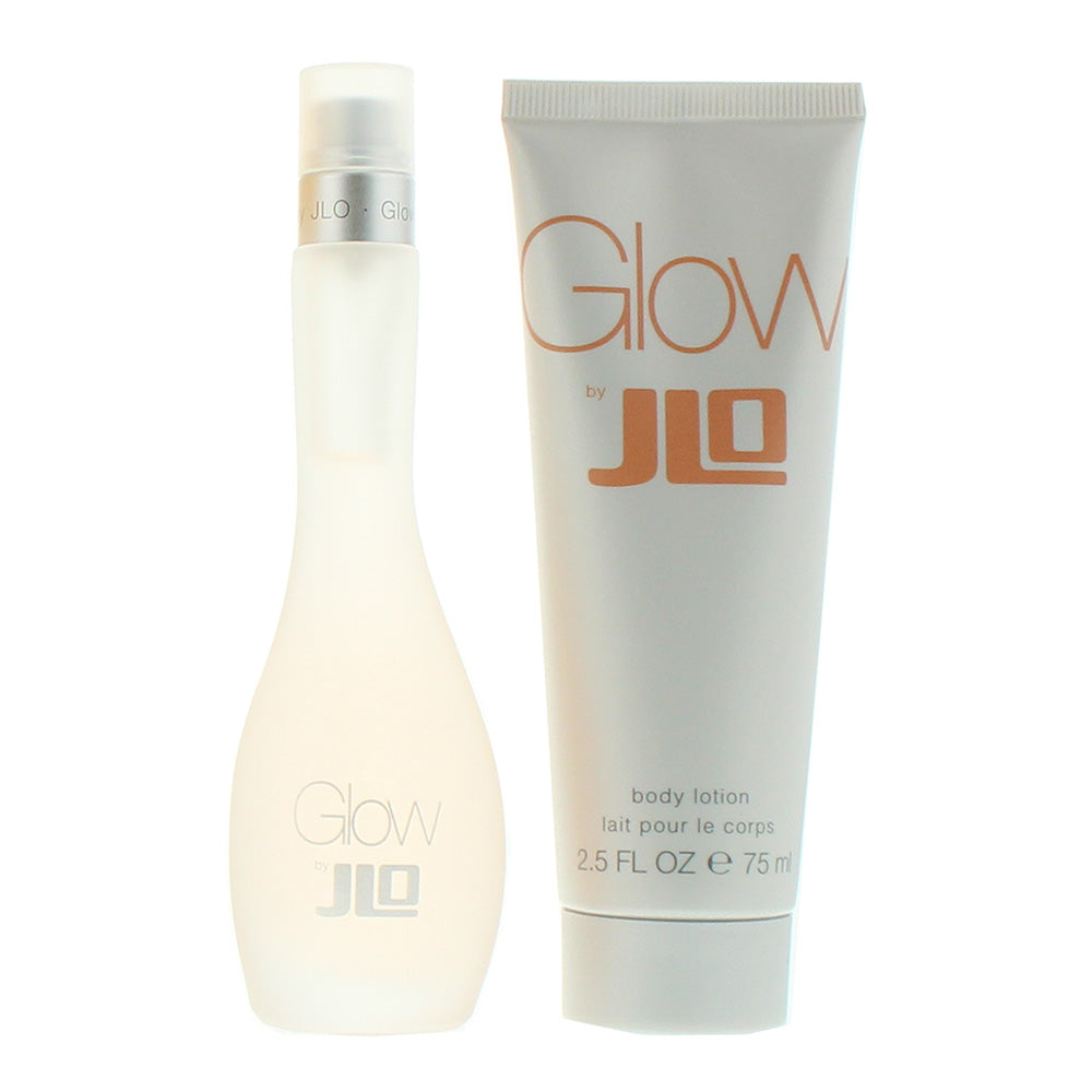 Jennifer Lopez Glow Eau de Toilette 2 Piece Gift Set: Eau de Toilette 30ml - Body Lotion 75ml - Product