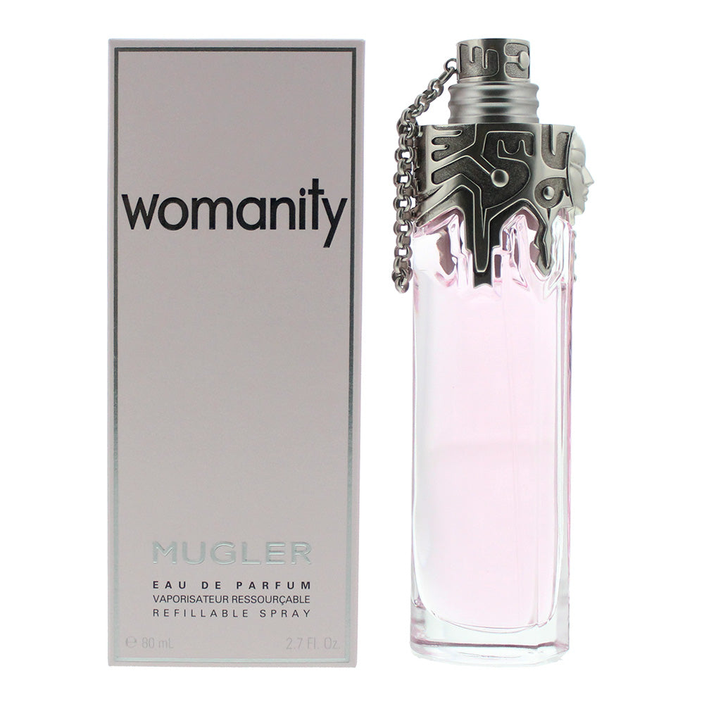 Mugler Womanity Refillable Eau De Parfum 80ml
