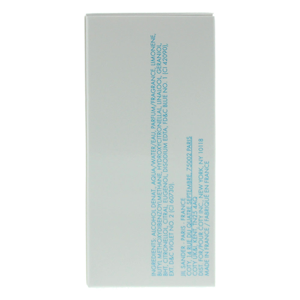 Jil Sander Sport Water For Women Eau de Toilette 50ml - Ingredients