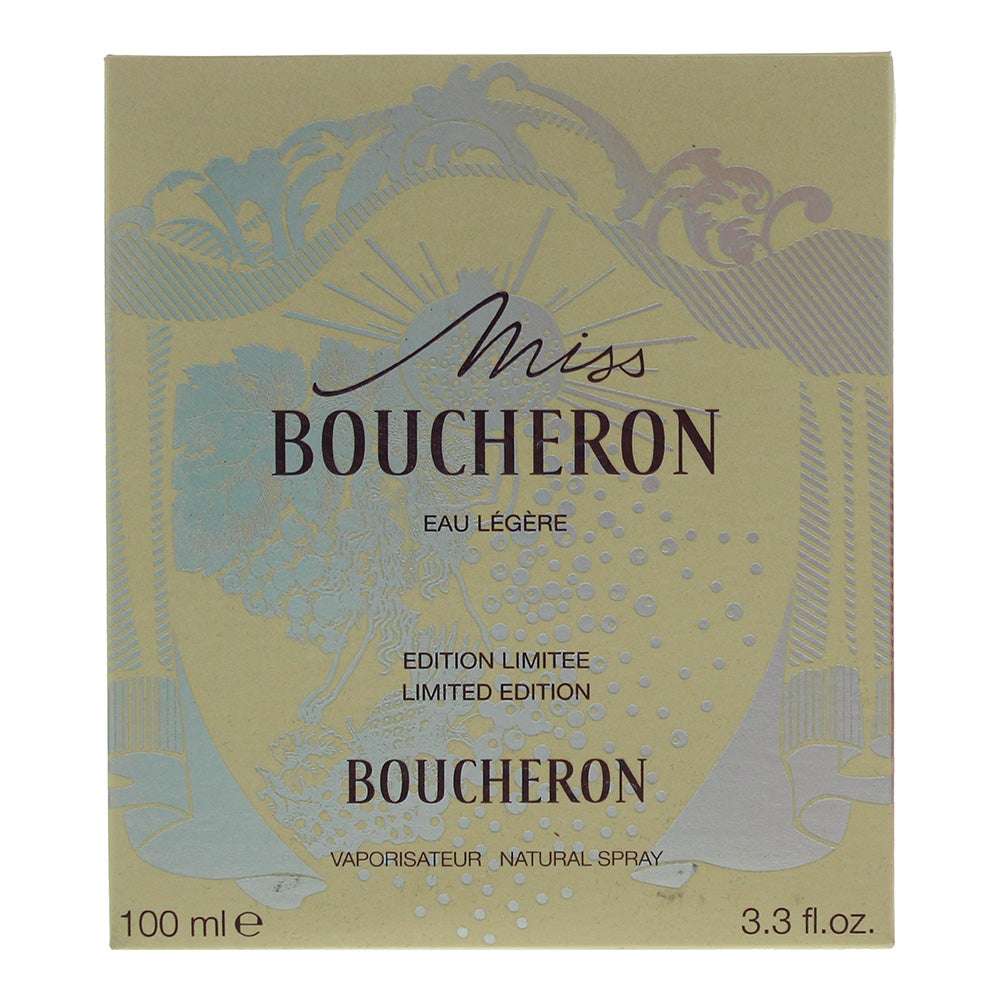 Boucheron Eau Legere Limited Edition Eau de Toilette 100ml - Box