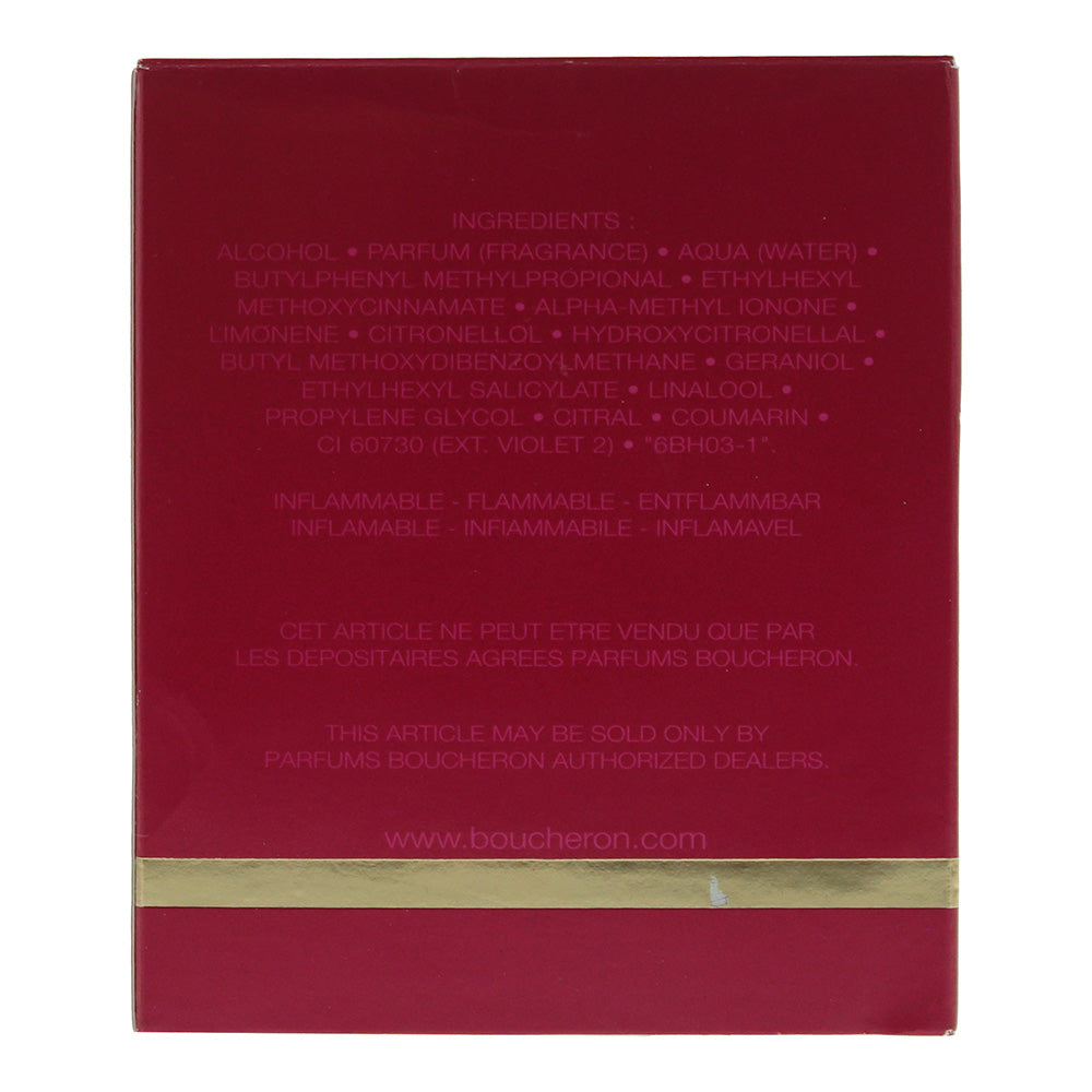 Boucheron Miss Boucheron Eau De Parfum 50ml
