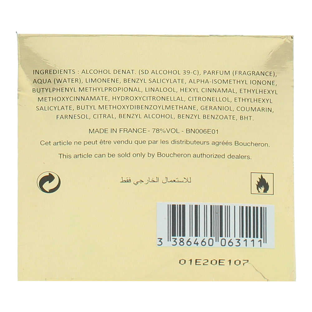 Boucheron Place Vendôme Elixir Eau De Parfum 100ml