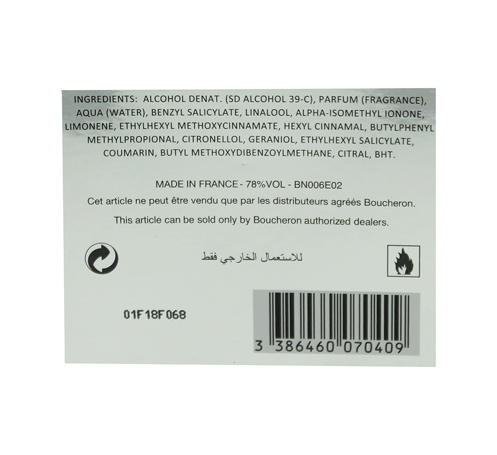 Boucheron Place Vendôme White Gold Eau De Parfum 100ml