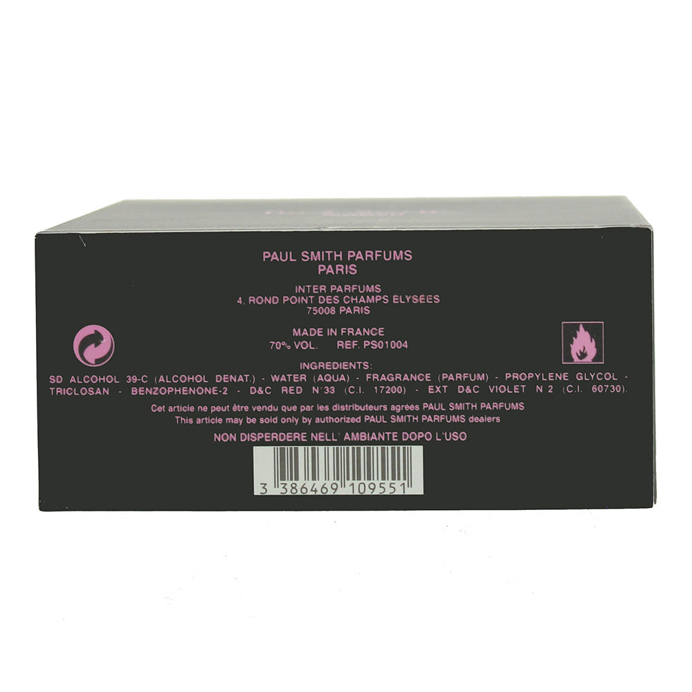 Paul Smith Women Deodorant 100ml - Ingredients