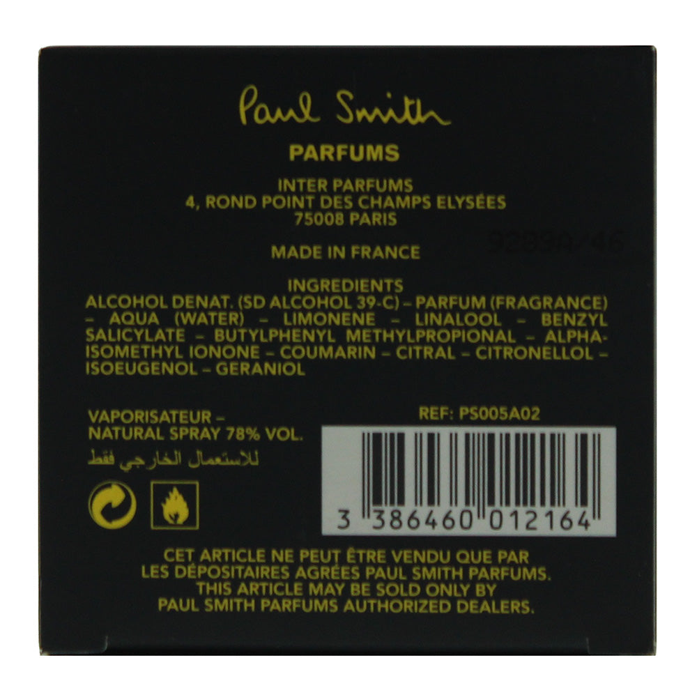 Paul Smith Man Eau de Toilette 50ml
