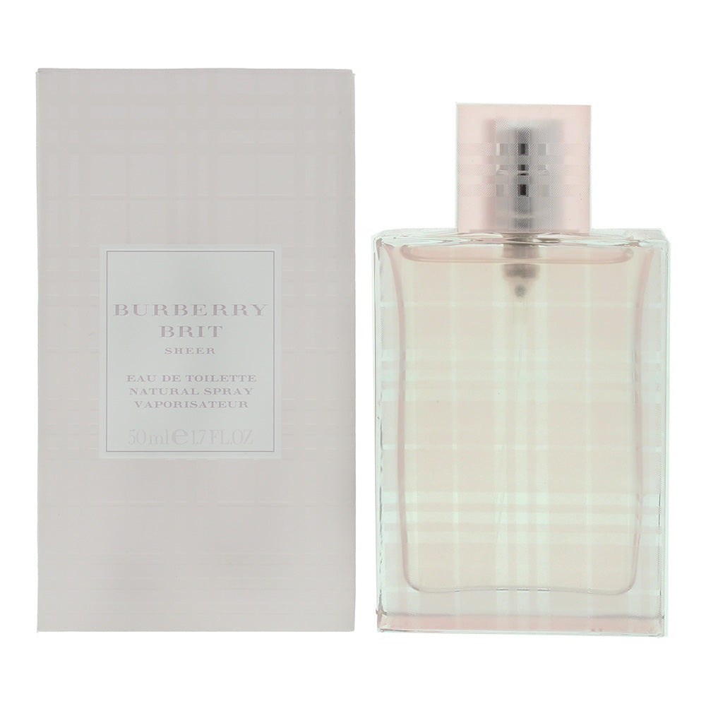 Burberry Brit Sheer Eau De Toilette 50ml