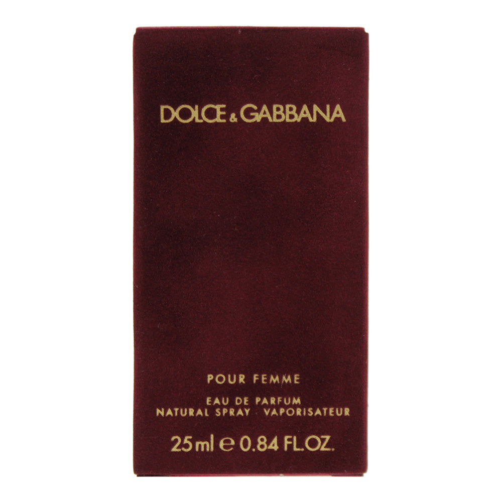 Dolce & Gabbana Pour Femme Eau de Parfum 25ml - Box