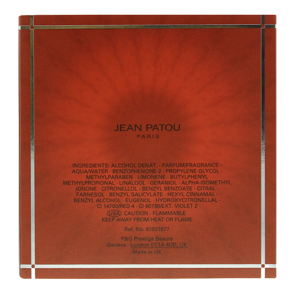 Jean Patou Sira Des Indes Eau de Parfum 75ml - Ingredients