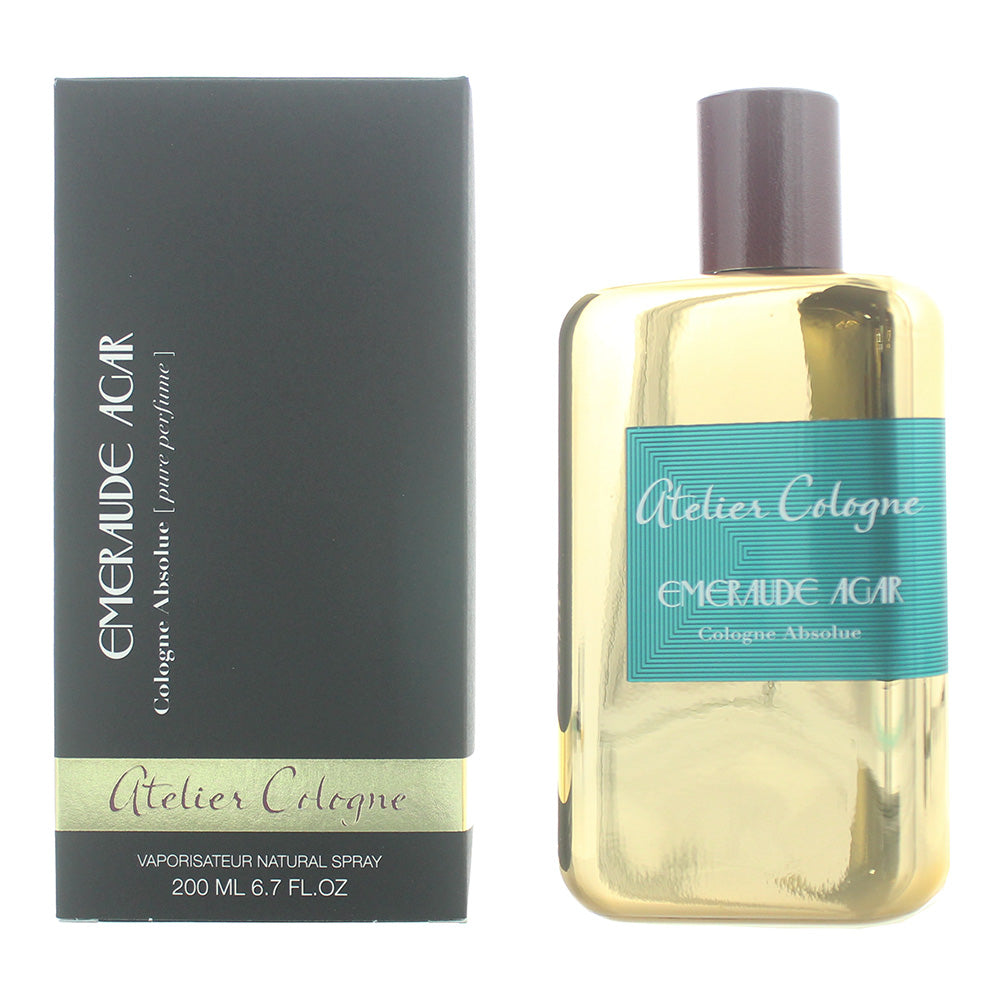 Atelier Cologne Emeraude Agar Cologne Absolue 200ml - Ingredients