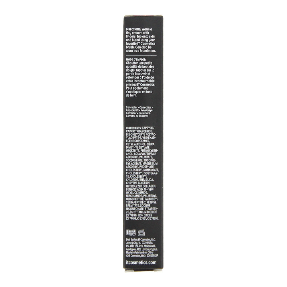 It Cosmetics Bye Bye Under Eye Waterproof Deep Sienna Concealer 8ml - Ingredients