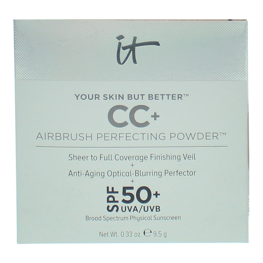 It Cosmetics Your Skin But Better CC+ Airbrush Perfecting Powder 9.5g - Medium Tan - Box