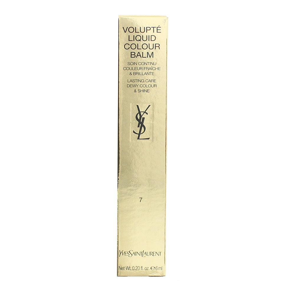 Yves Saint Laurent Volupte 07 Grab Me Red Colour Balm 6ml - Box