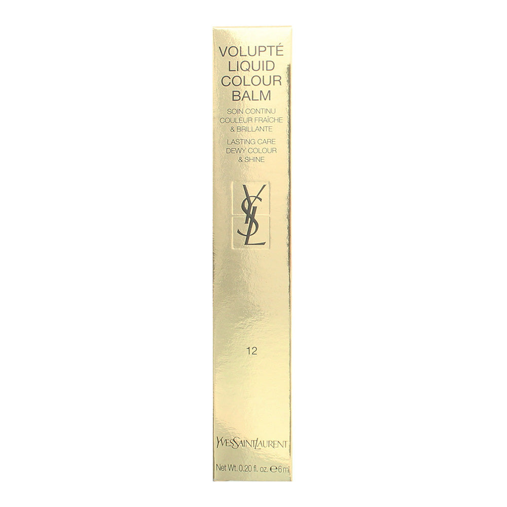 Yves Saint Laurent Volupte 12 Chase Me Nude Liquid Colour Balm 6ml - Box