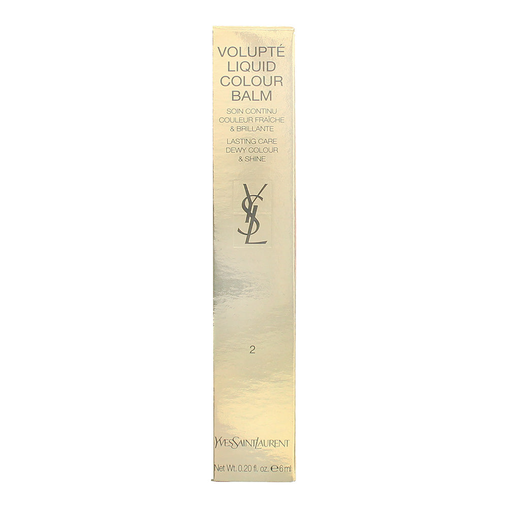 Yves Saint Laurent Volupte 02 Expose Me Rose Colour Balm 6ml - Box