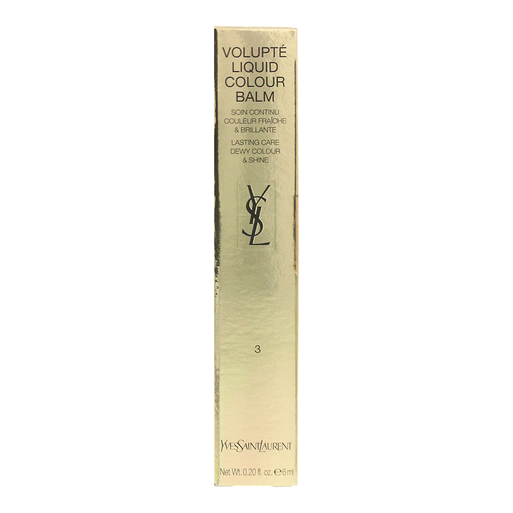 Yves Saint Laurent Volupte 03 Show Me Peach Colour Balm 6ml - Box
