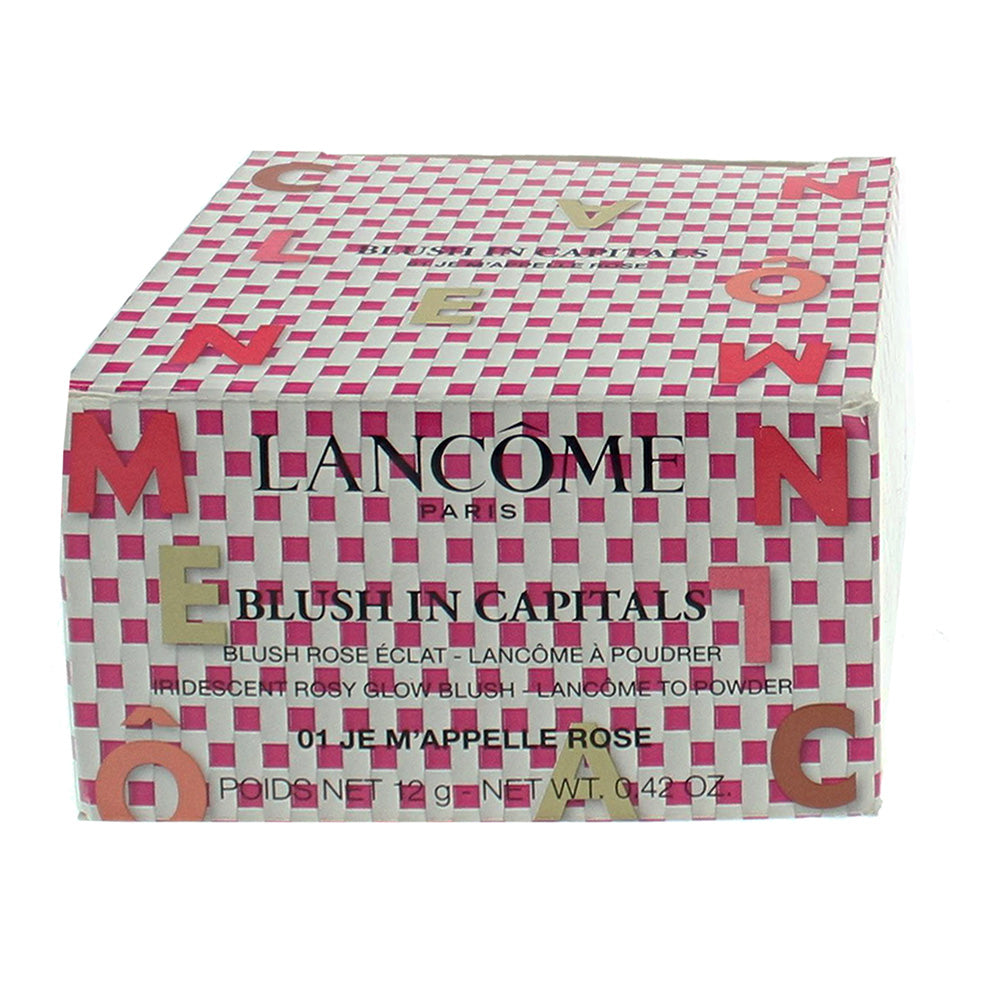 Lancôme Blush In Capitals - 01 Je M'appelle Rose 12g - Box