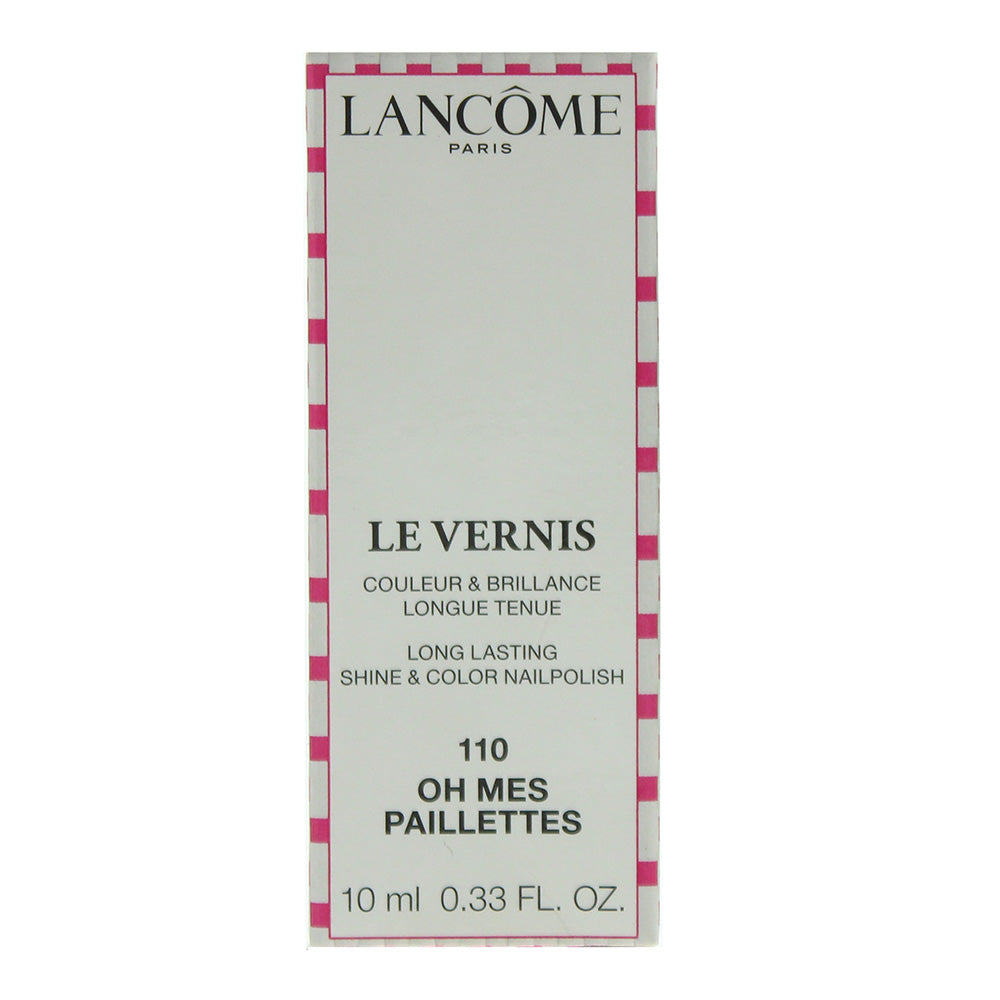 Lancôme Le Vernis Shine And Color - 110 Oh Mes Paillettes Nail Polish 10ml - Box