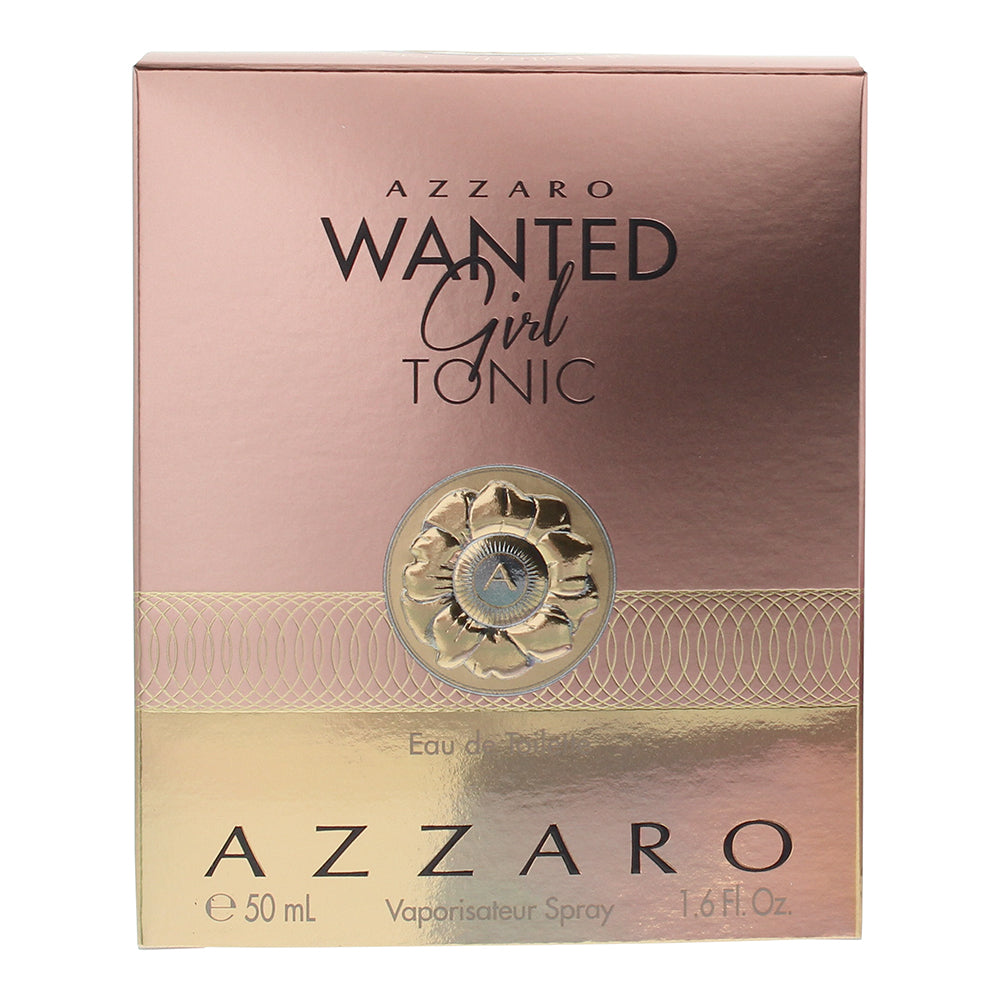 Azzaro Wanted Girl Tonic Eau de Toilette 50ml - Box