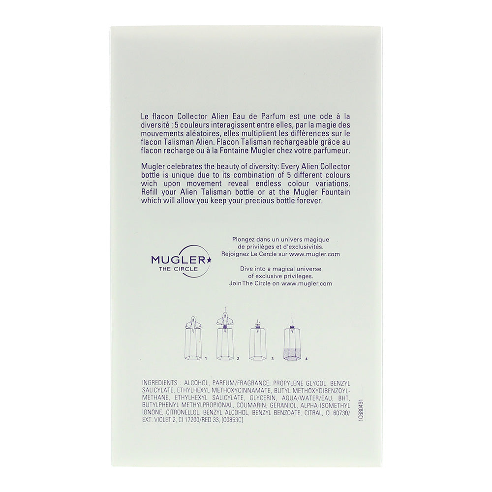 Mugler Alien Refillable Limited Edition Eau De Parfum 60ml