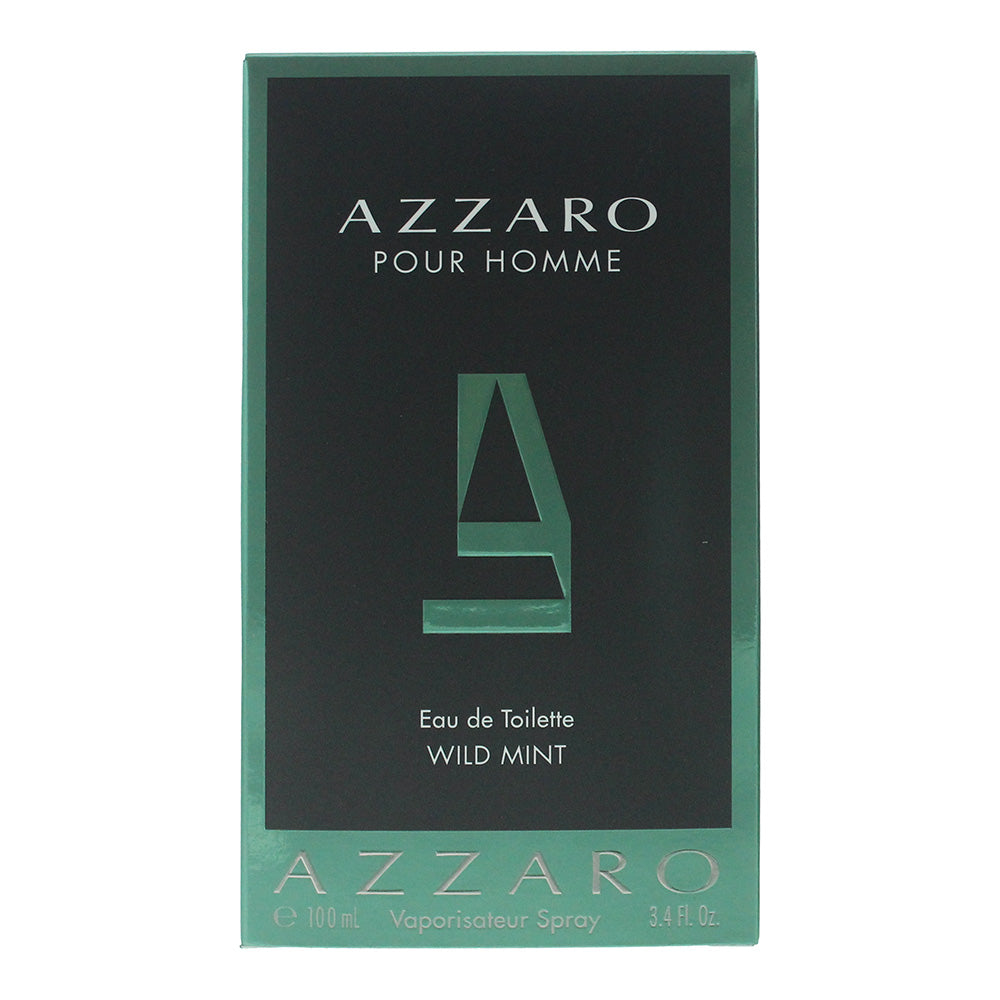 Azzaro Pour Homme Wild Mint Eau de Toilette 100ml - Box