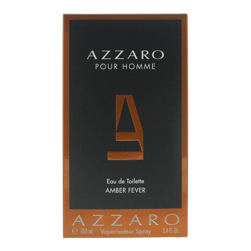 Azzaro Pour Homme Amber Fever Eau de Toilette 100ml - Box