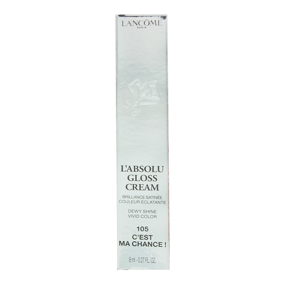Lancôme L'Absolu Gloss Cream 105 C'est Ma Chance! Lip Gloss 8ml - Box