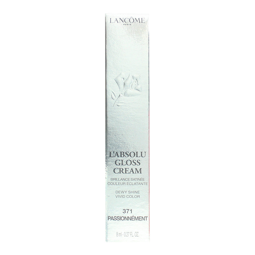 Lancôme L'Absolu Gloss Cream 371 Passionnement Lip Gloss 8ml - Box