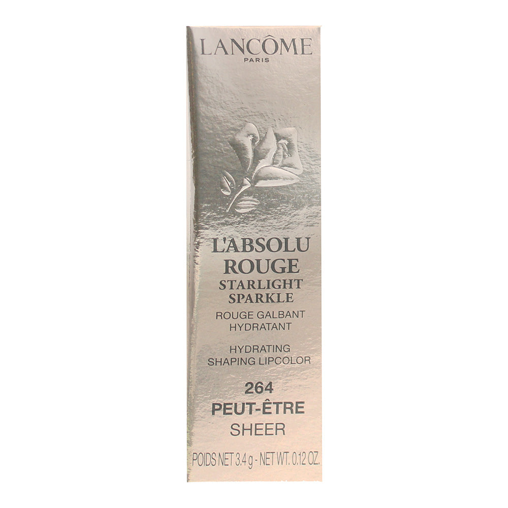 Lancôme L'Absolu Rouge Starlight Sparkle 264 Peut-Etre Lipstick 3.4g - Box