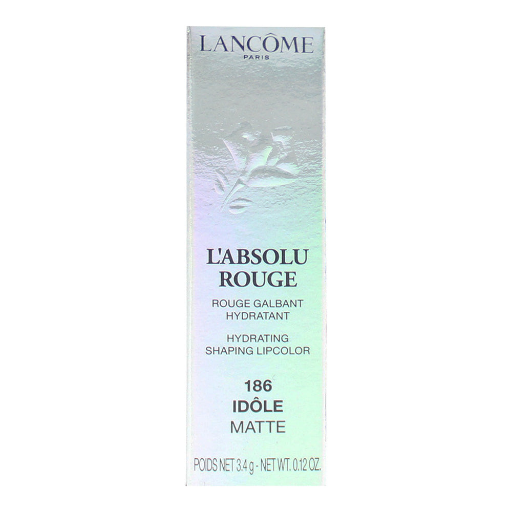 Lancôme L'Absolu Rouge Matte 186 Idole Lip Color 3.4g - Box