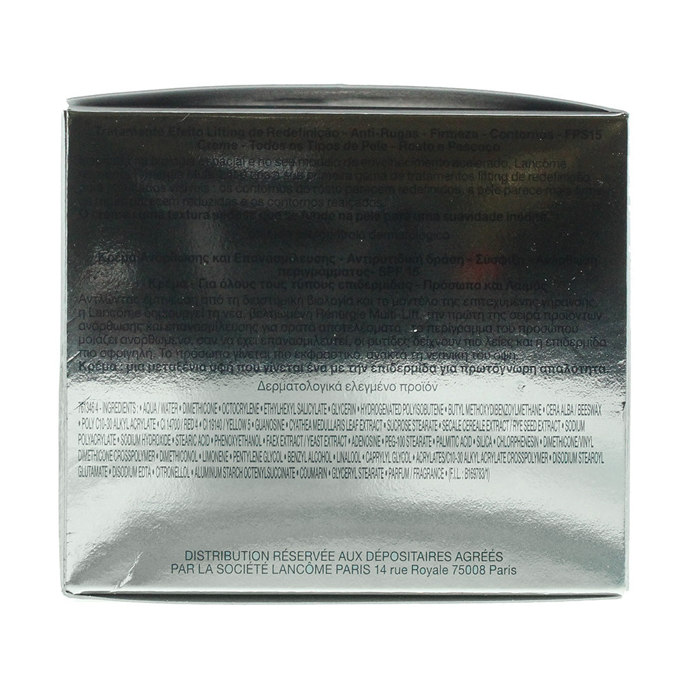 Lancôme Rénergie Multi-Lift Redefining Spf 15 Lifting Cream 30ml
