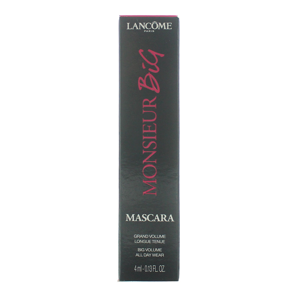 Lancôme Monsieur Big Travel Size Black Mascara 4ml - Box