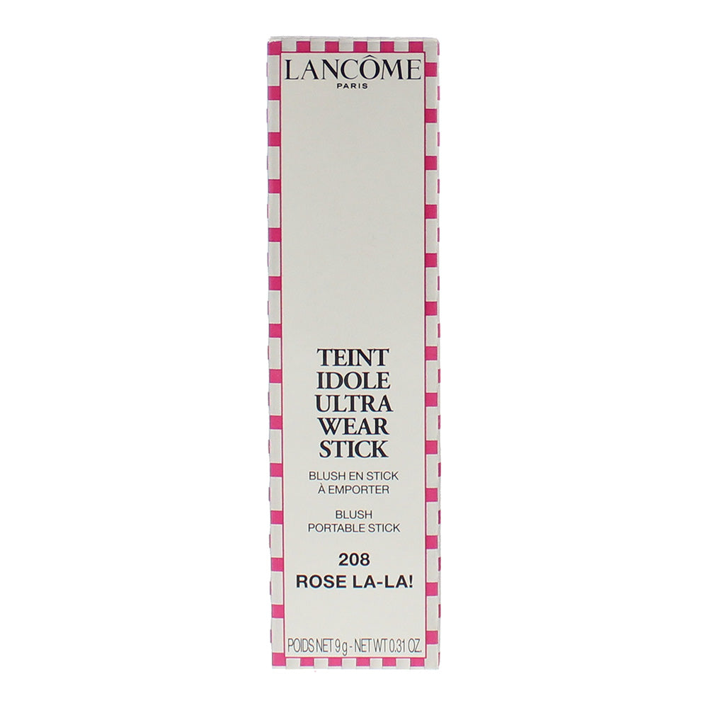 Lancôme Teint Idole Ultra Wear 208 Rose-La-La Blush Stick 9g - Box
