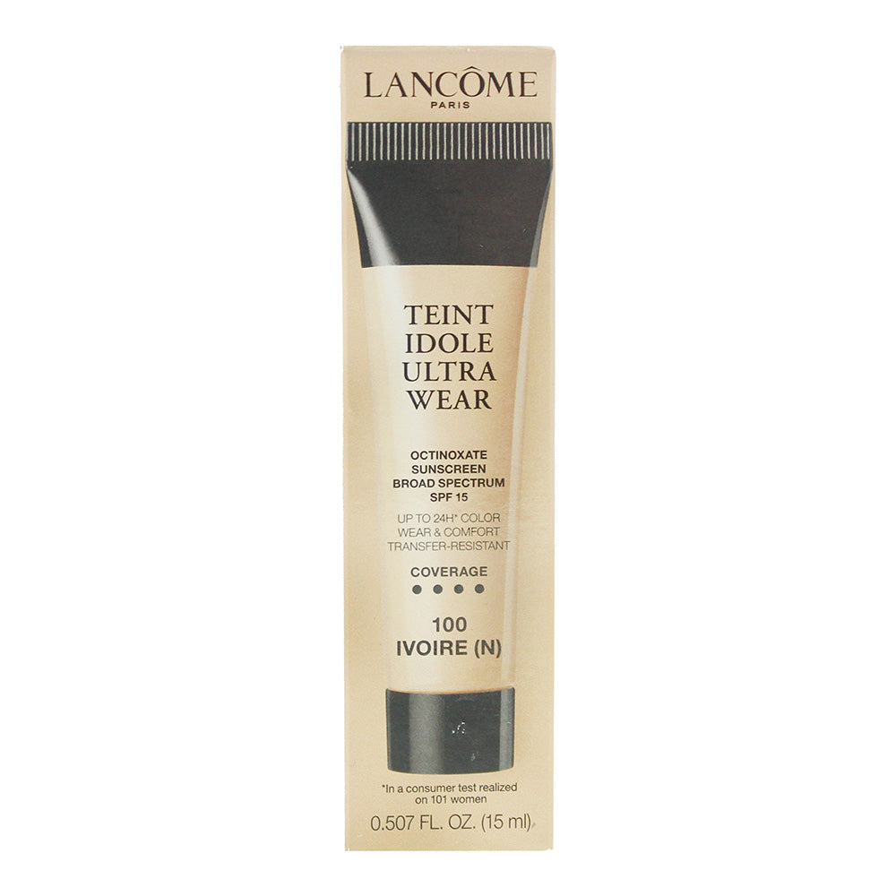 Lancôme Teint Idole Ultra Liquid 24H Longwear Foundation 15ml 100 Ivoire - Box