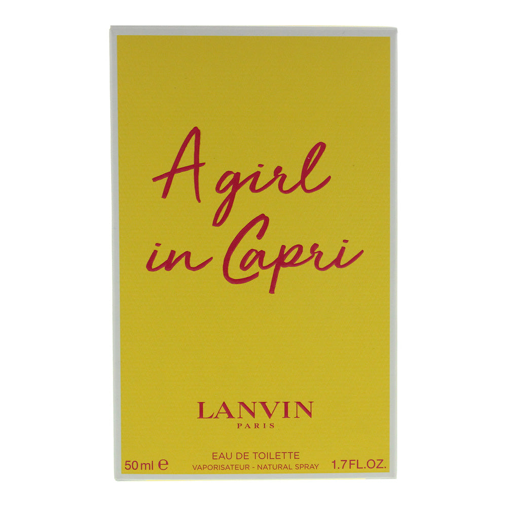 Lanvin A Girl In Capri Eau de Toilette 50ml - Box