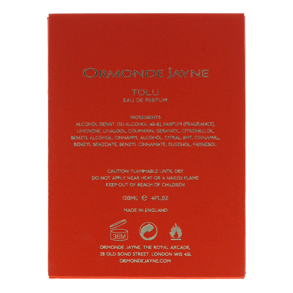 Ormonde Jayne Tolu Eau De Parfum 120ml