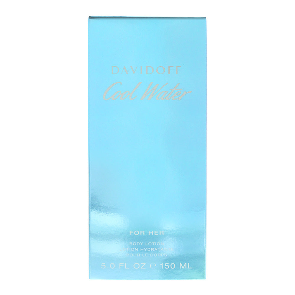 Davidoff Cool Water For Her Body Lotion 150ml - Box